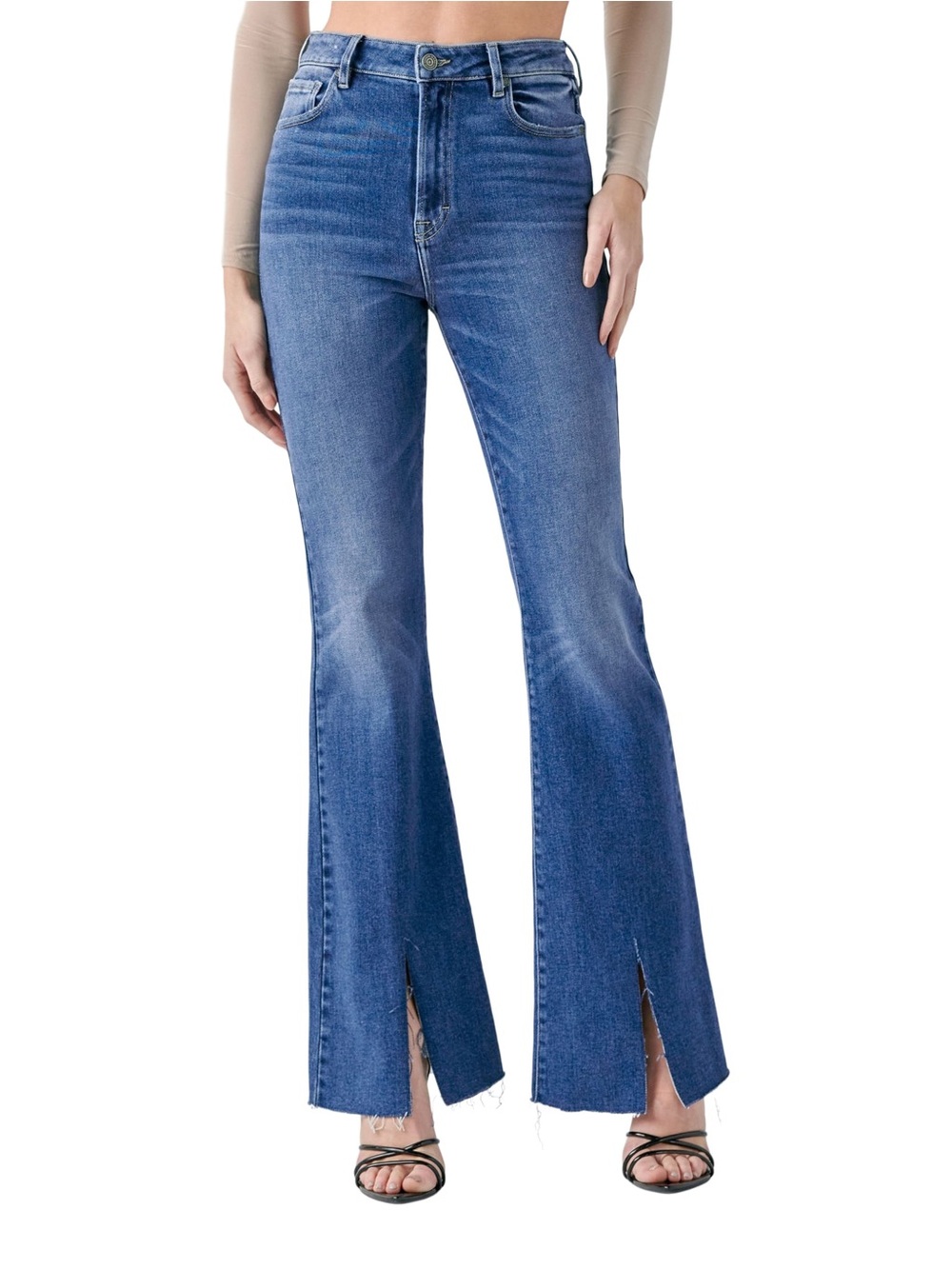Hidden Happi High Rise Flare Jeans SIZE 28